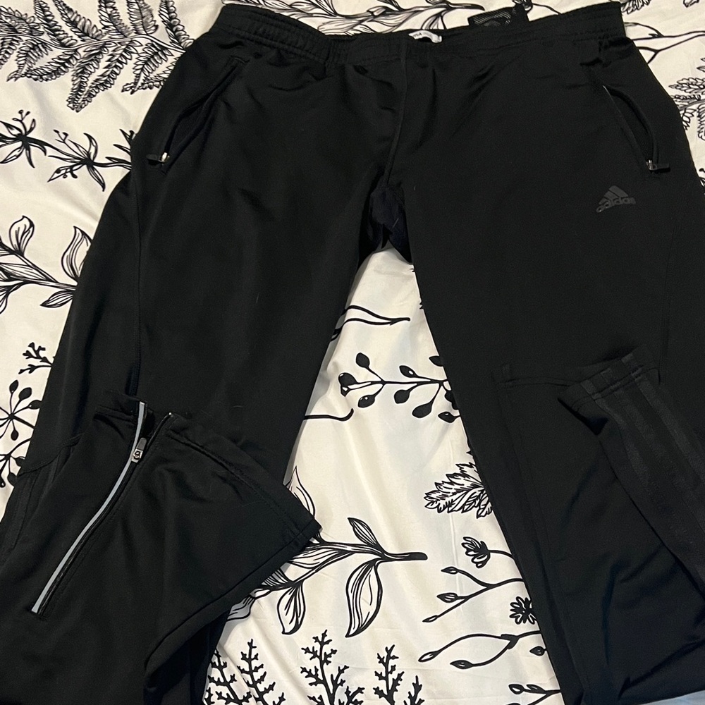Adidas Clima 365 Black Performance Joggers size M